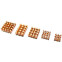 Радиатор для одноплатного компьютера ACD 5 in 1 Pure Copper HeatSink for Raspberry Pi 4B (RA603)