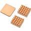 Радиатор для одноплатного компьютера ACD Ultra Strong Pure Copper HeatSink Set for Raspberry Pi 3B+, 4B (RA257)