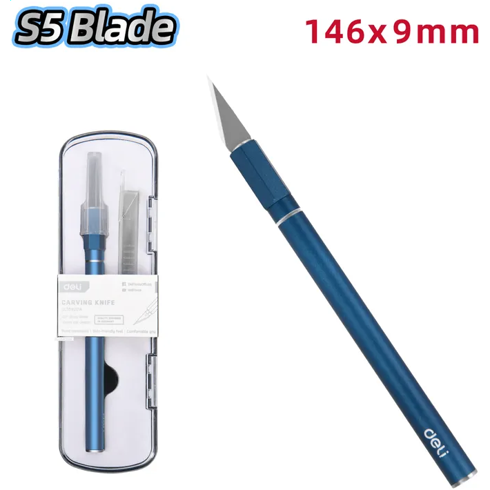 Строительный нож Deli DL359201B - фото 2