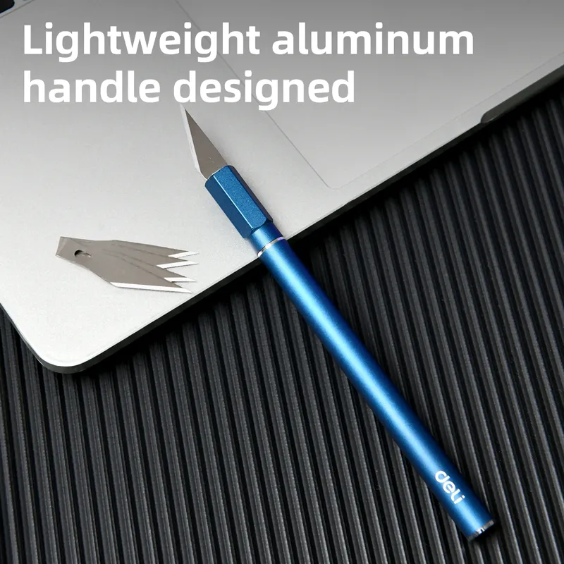 Строительный нож Deli DL359201B - фото 3