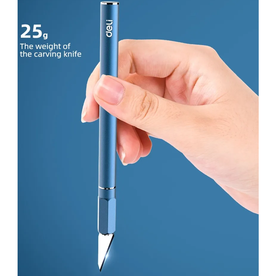 Строительный нож Deli DL359201B - фото 6