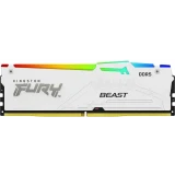 Оперативная память 16Gb DDR5 5200MHz Kingston Fury Beast White RGB (KF552C40BWAK2-16)