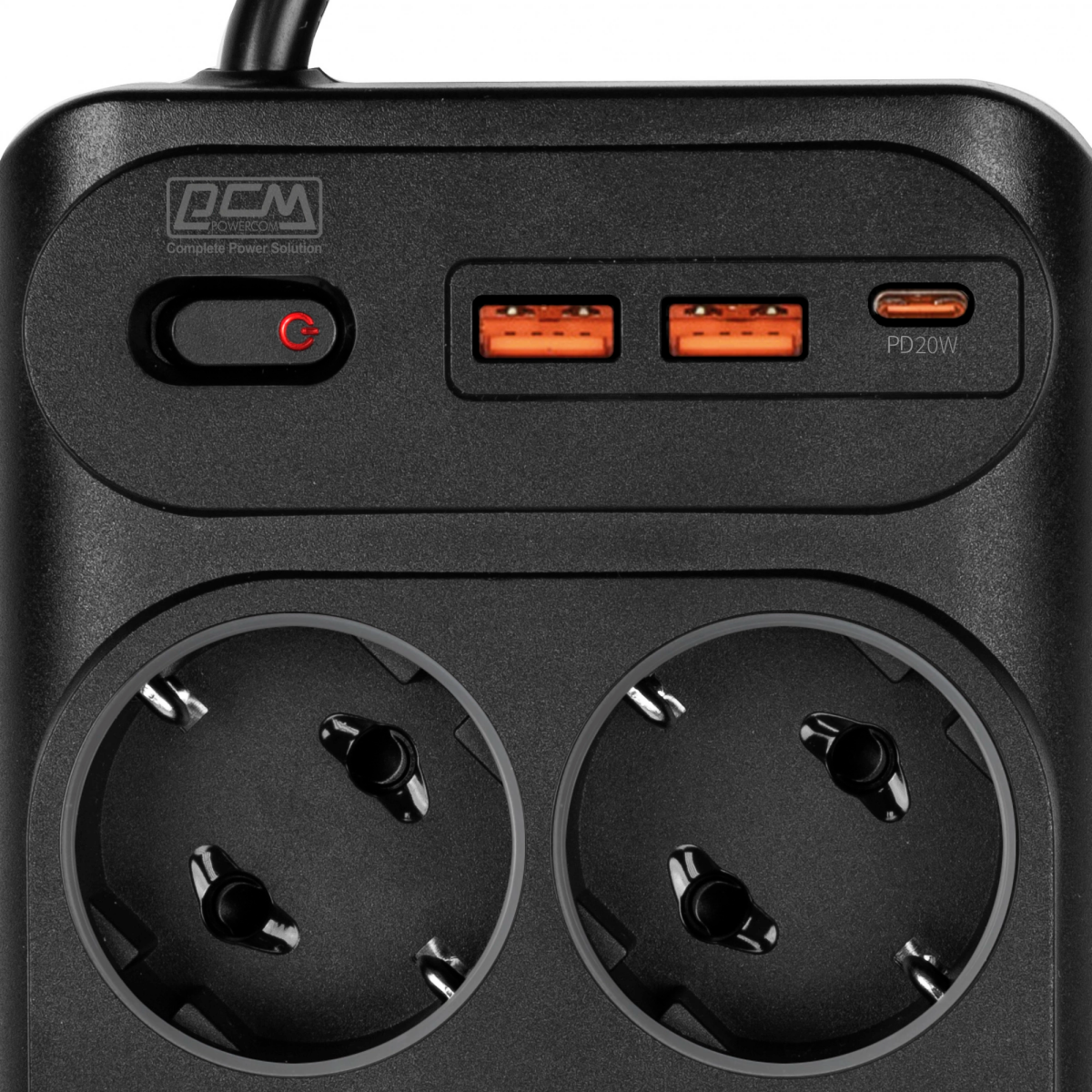 Сетевой фильтр Powercom SP-10 1,8 м - USB2A1СB - фото 4