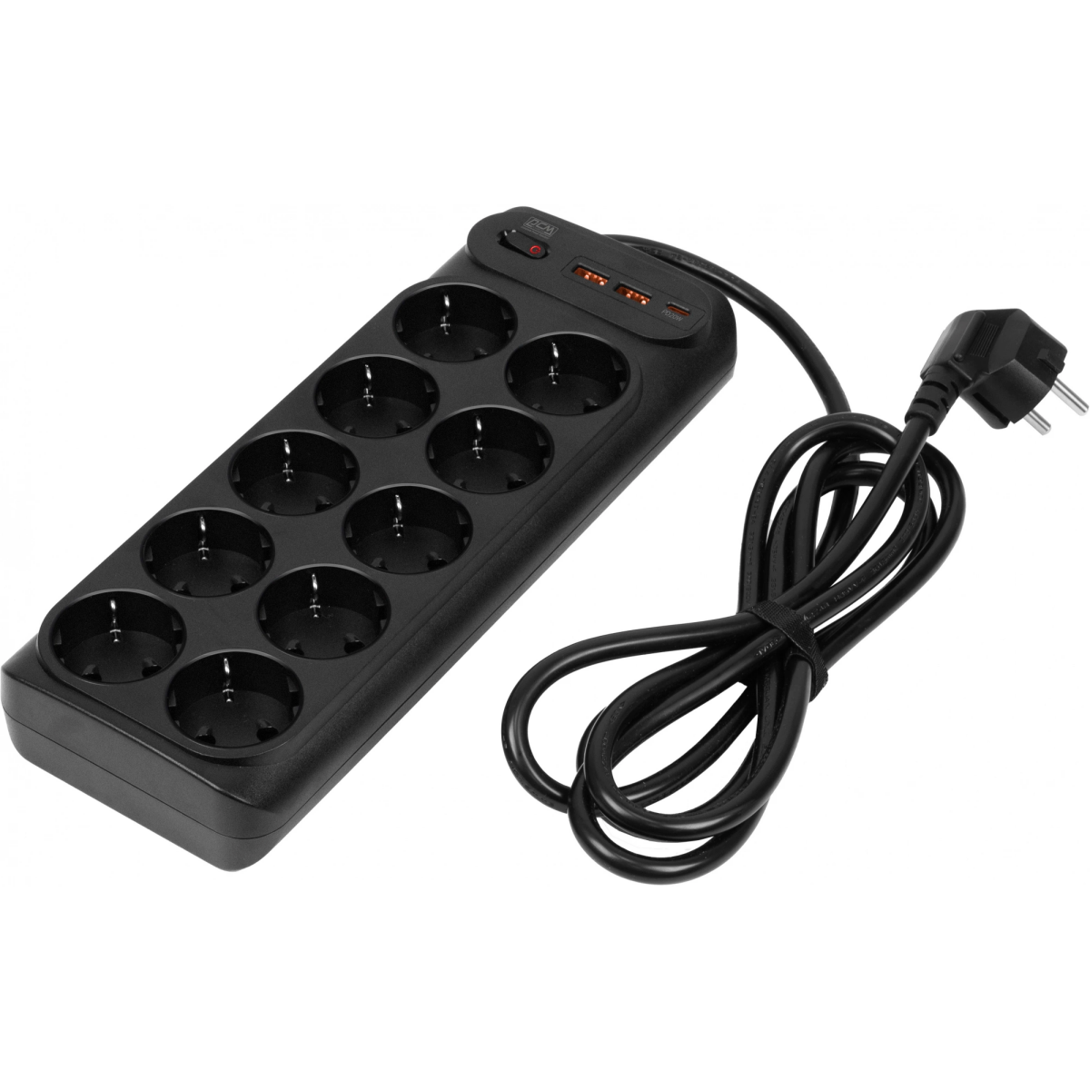 Сетевой фильтр Powercom SP-10 1,8 м - USB2A1СB - фото 6