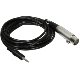 Кабель 3.5 Jack (M) - XLR (F), 3м, GoPower 00-00032070