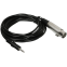 Кабель 3.5 Jack (M) - XLR (F), 3м, GoPower 00-00032070 - фото 2