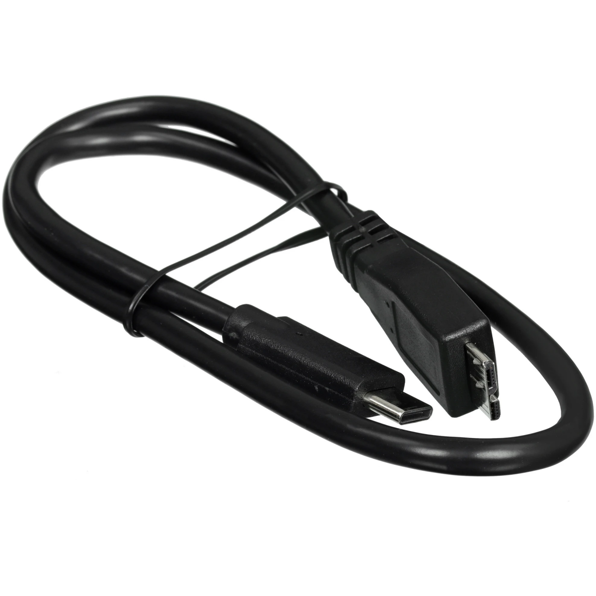 Кабель microUSB 3.0 B (M) - USB Type-C, 0.5м, GoPower 00-00032071 - фото 2