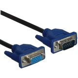 Кабель удлинительный VGA (M) - VGA (F), 3м, GoPower 00-00032066