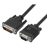 Кабель DVI (M) - VGA (M), 1м, GoPower 00-00032065