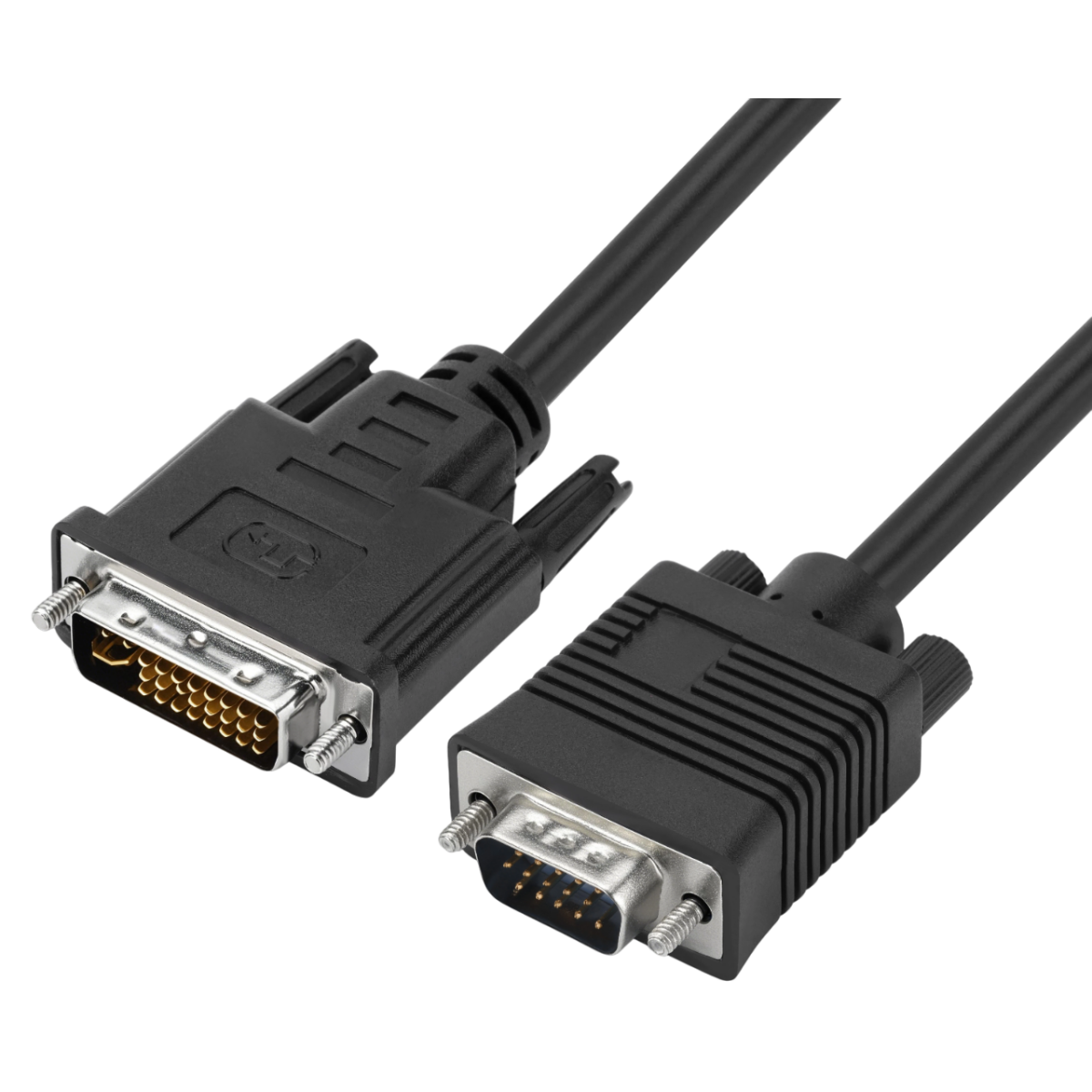 Кабель DVI (M) - VGA (M), 1м, GoPower 00-00032065
