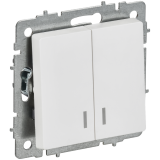Выключатель IEK BRITE BR-V20-1-10-K91