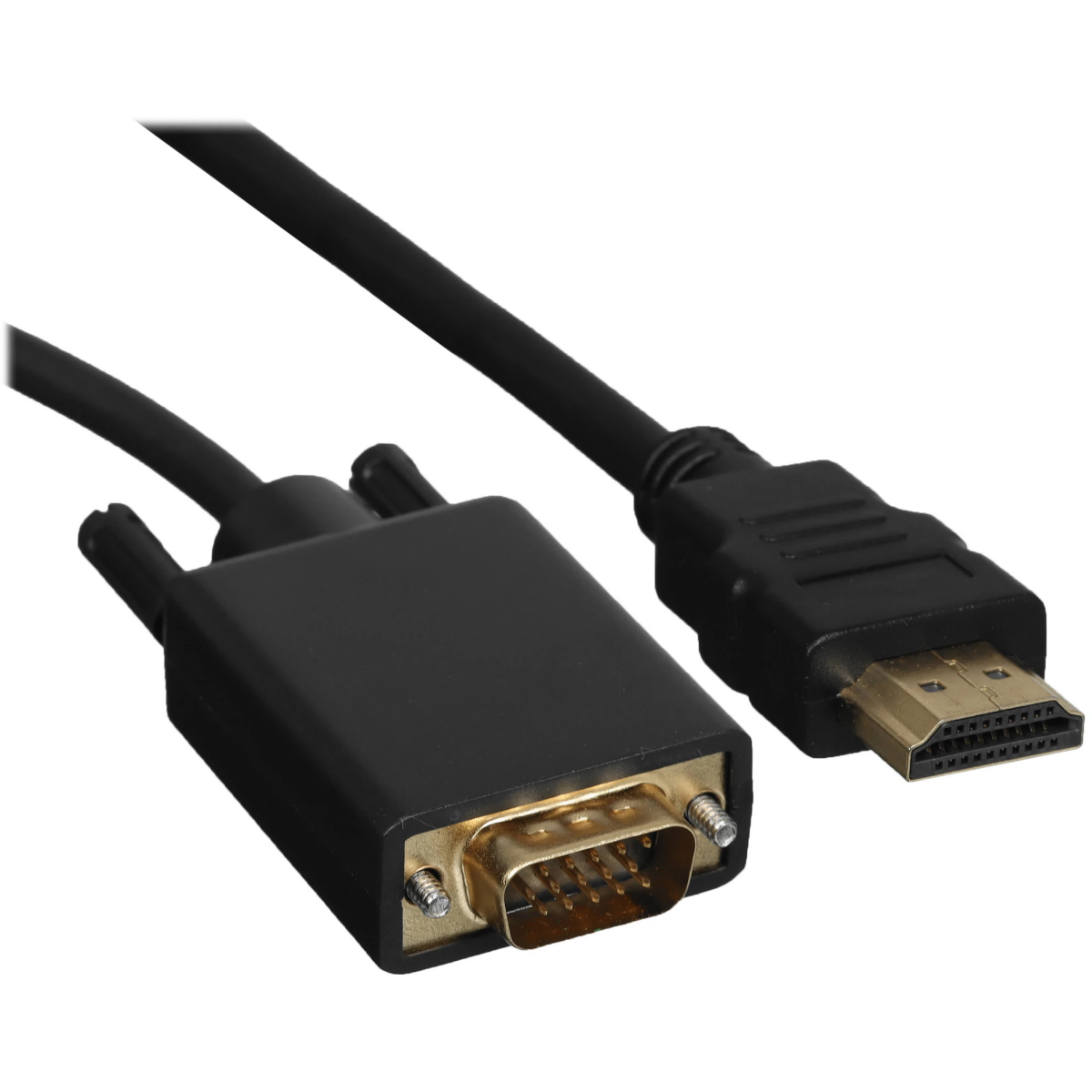 Кабель HDMI (M) - VGA (M), 1м, GoPower 00-00032064