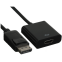 Переходник DisplayPort (M) - HDMI (F), 0.13м, GoPower 00-00032067