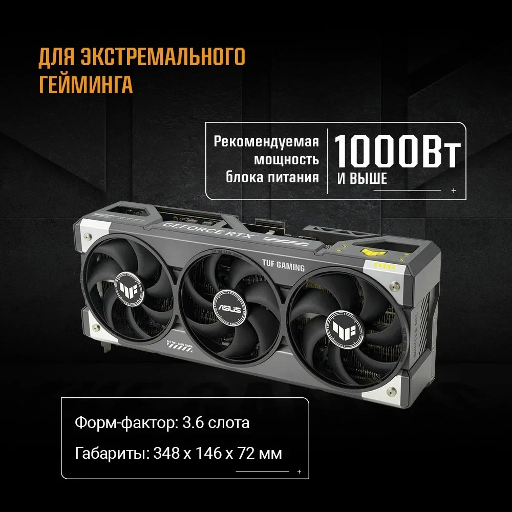 Видеокарта NVIDIA GeForce RTX 5090 ASUS TUF Gaming 32Gb (TUF-RTX5090-32G-GAMING) - фото 13