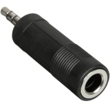 Переходник 3.5 Jack (M) - 6.3 Jack (F), GoPower 00-00032069