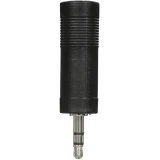 Переходник 3.5 Jack (M) - 6.3 Jack (F), GoPower 00-00032069