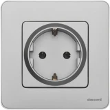 Электрическая розетка IEK Inspiria 673722
