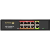 Коммутатор (свитч) ExeGate EDGS-1010D.8PoE-120W (EX299023RUS)