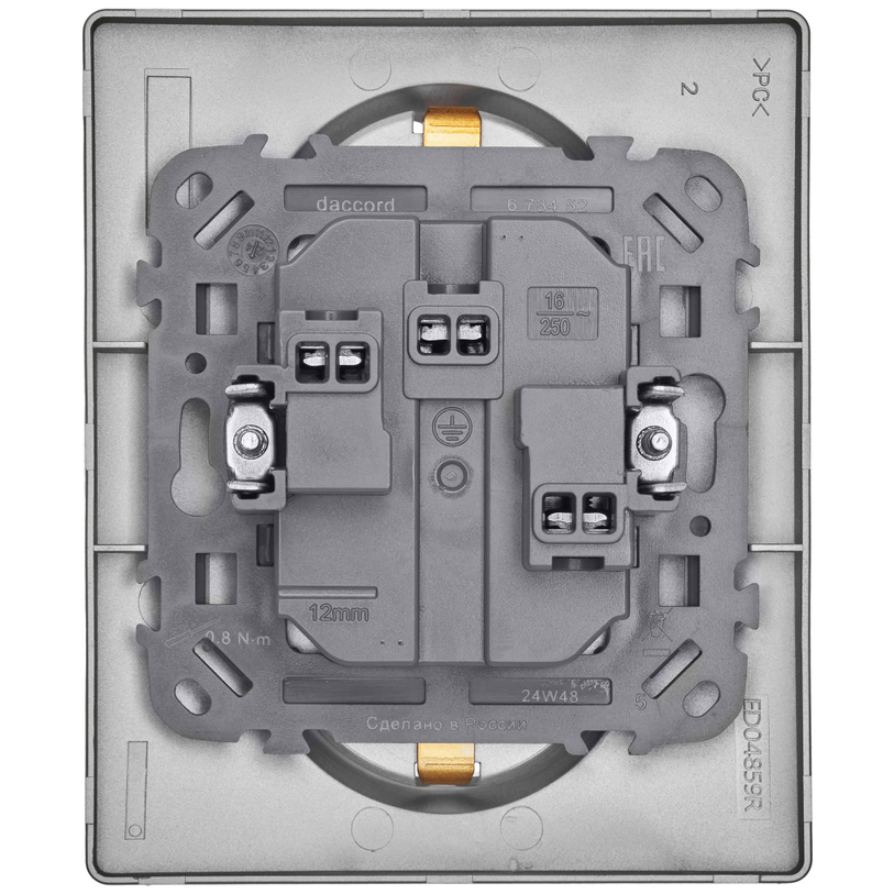 Электрическая розетка IEK Inspiria 673452 - фото 3