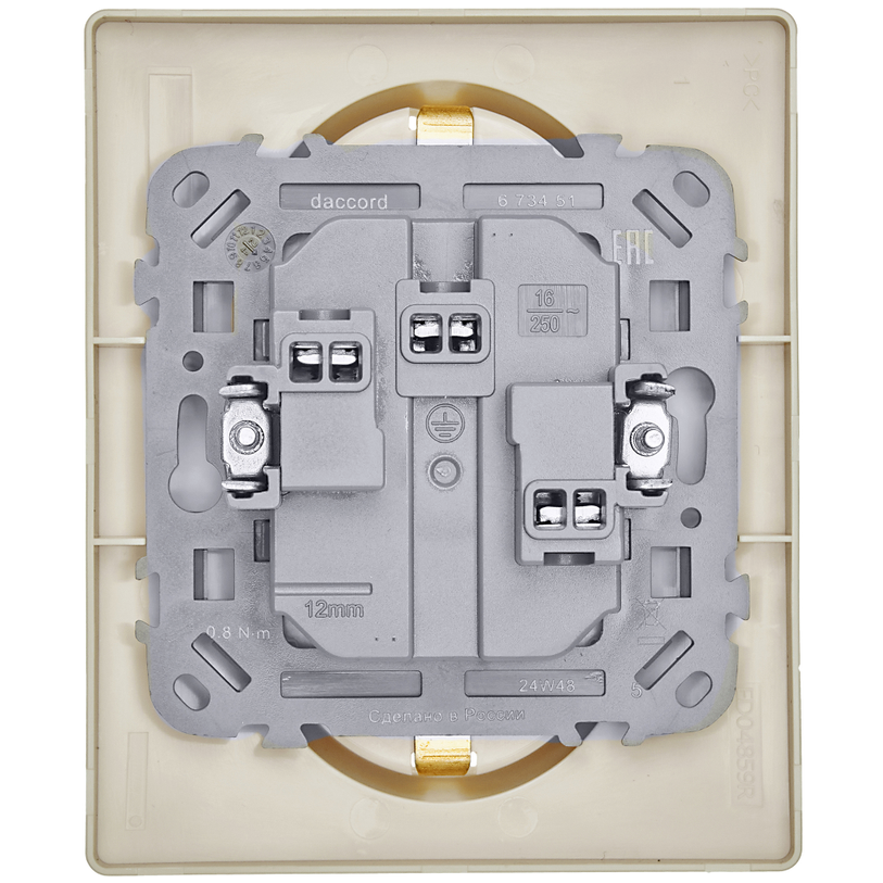 Электрическая розетка IEK Inspiria 673451 - фото 3