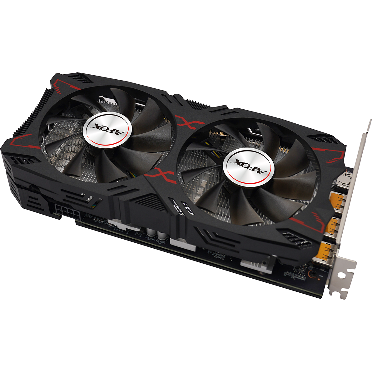 Видеокарта AMD Radeon RX 5500 AFOX 8Gb (AFRX5500-8GD6H7) - фото 4