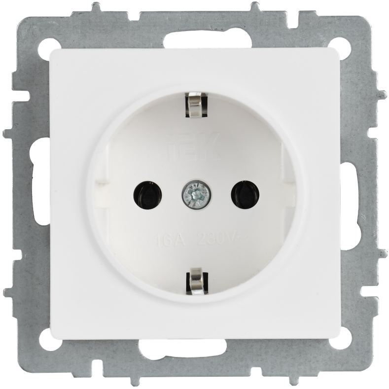 Электрическая розетка IEK BRITE BR-R11-16-K91