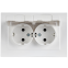 Электрическая розетка IEK BRITE BR-R26-16-44-K91-F