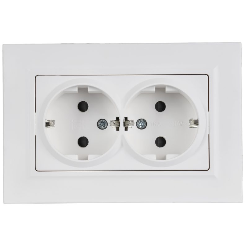 Электрическая розетка IEK BRITE BR-R28-16-K91-F - фото 2