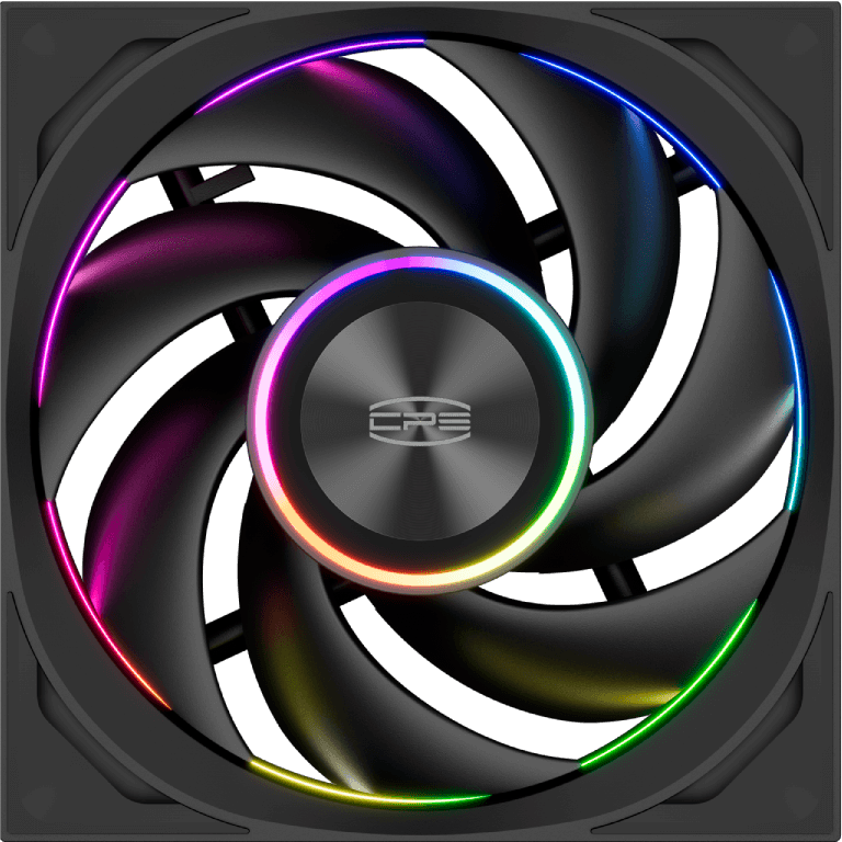 Вентилятор для корпуса PCcooler F7 X120 ARGB Black - F7 X120 ARGB BK