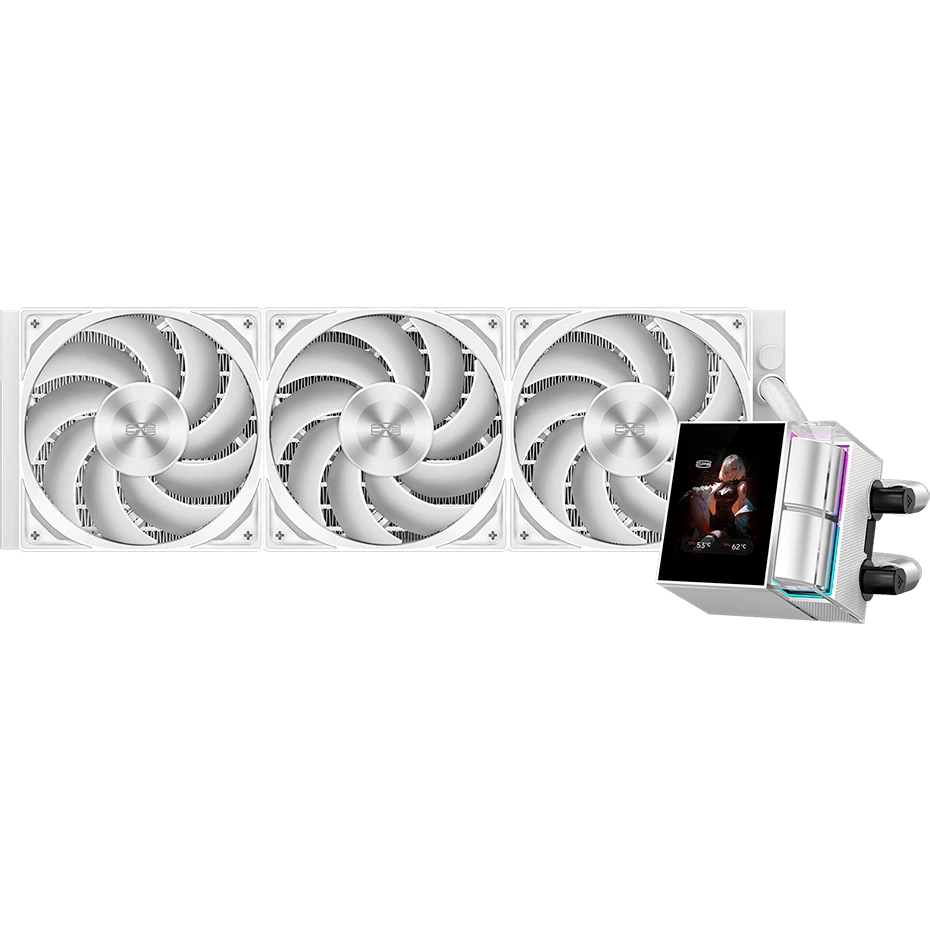 Система жидкостного охлаждения PCcooler DS360 Display White - DS360 Display WH - фото 2