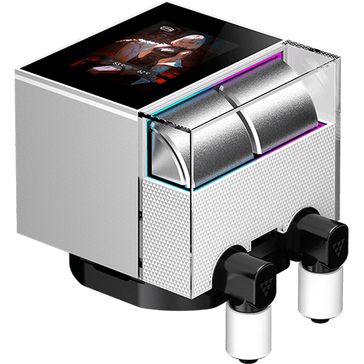 Система жидкостного охлаждения PCcooler DS360 Display White - DS360 Display WH - фото 3