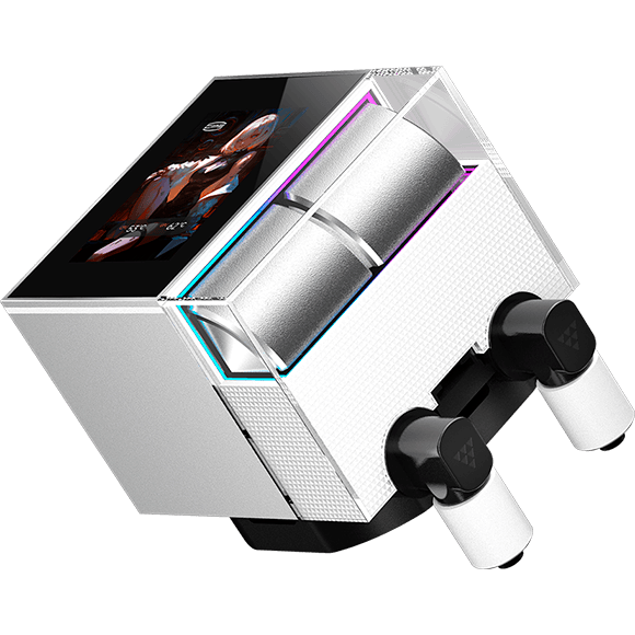 Система жидкостного охлаждения PCcooler DS360 Display White - DS360 Display WH - фото 4