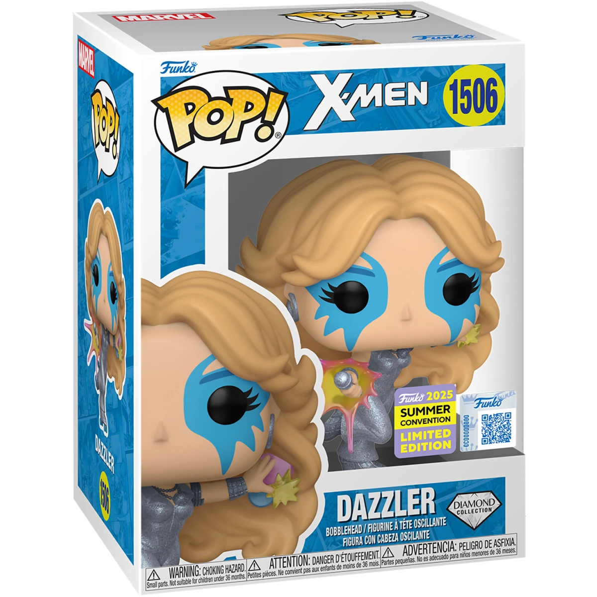 Фигурка Funko POP! Bobble Marvel Comics X-Men Dazzler - 87950 - фото 2