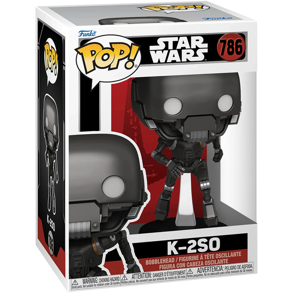 Фигурка Funko POP! Bobble Star Wars Andor S3 K-2SO - 86906 - фото 2