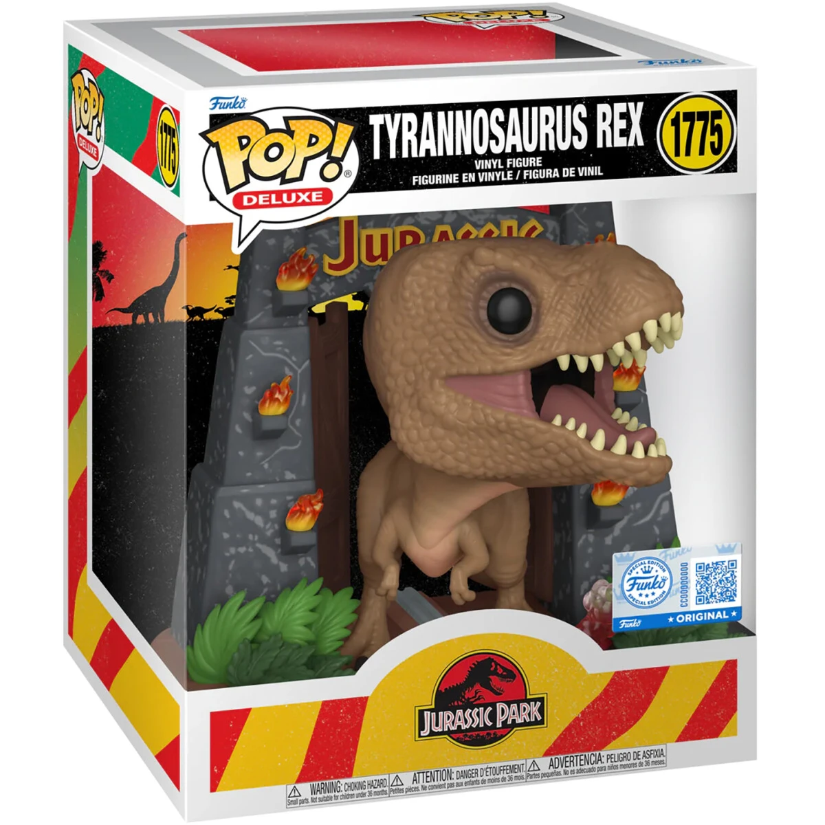 Фигурка Funko POP! Deluxe Jurassic Park Tyrannosaurus Rex - 87171 - фото 2