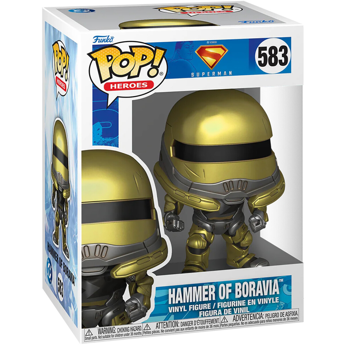 Фигурка Funko POP! Heroes DC Superman 2025 Hammer of Boravia - 86643 - фото 2