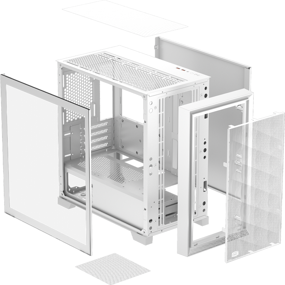 Корпус PCcooler C3D310 WH - фото 4