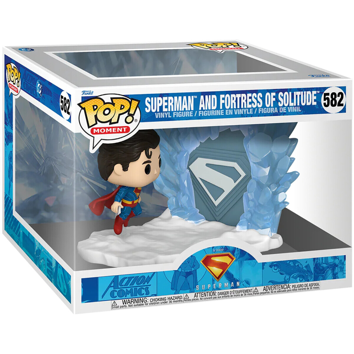 Фигурка Funko POP! Moment DC Superman 2025 Superman And Fortress Of Solitude - 86642 - фото 2