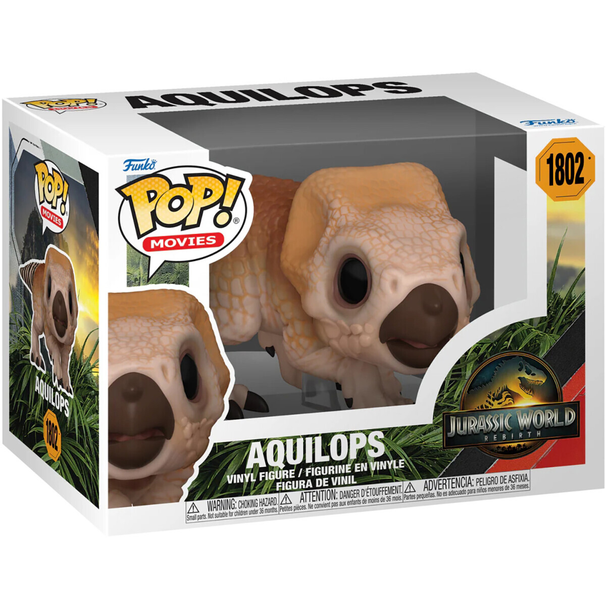 Фигурка Funko POP! Movies Jurassic World Rebirth Aquilops - 86658 - фото 2