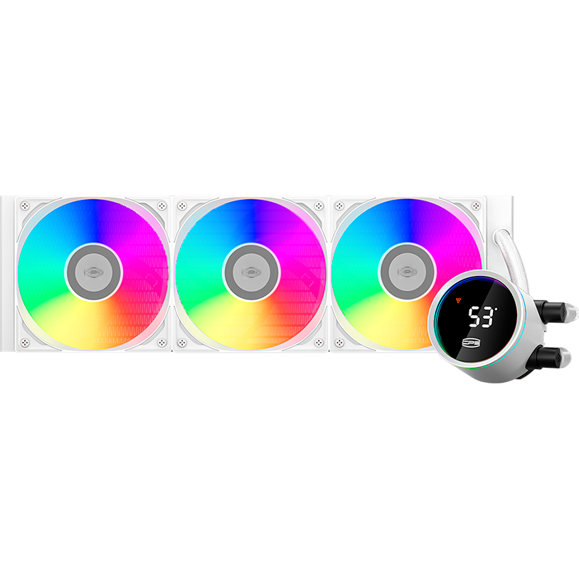 Система жидкостного охлаждения PCcooler DA360 Pro ARGB Digital White