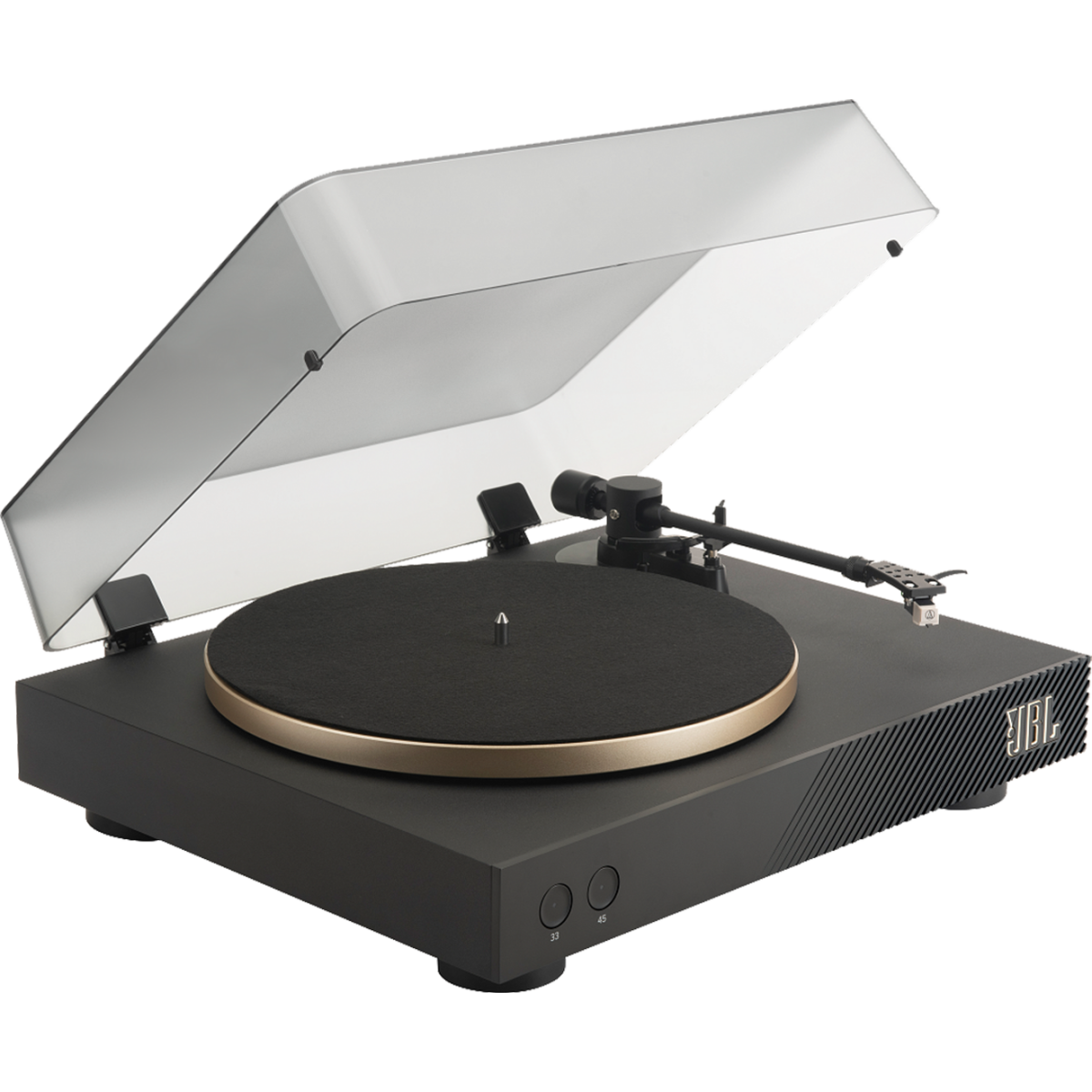 Виниловый проигрыватель JBL Spinner BT Black/Gold - JBLSPINNERBTGLDEU - фото 2