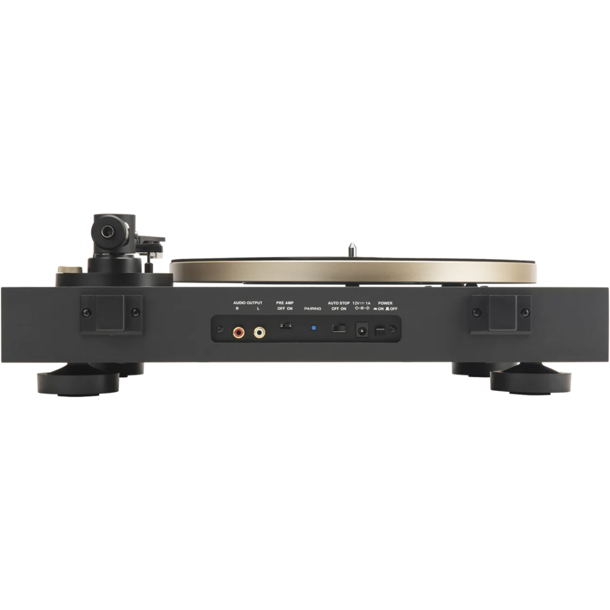 Виниловый проигрыватель JBL Spinner BT Black/Gold - JBLSPINNERBTGLDEU - фото 7