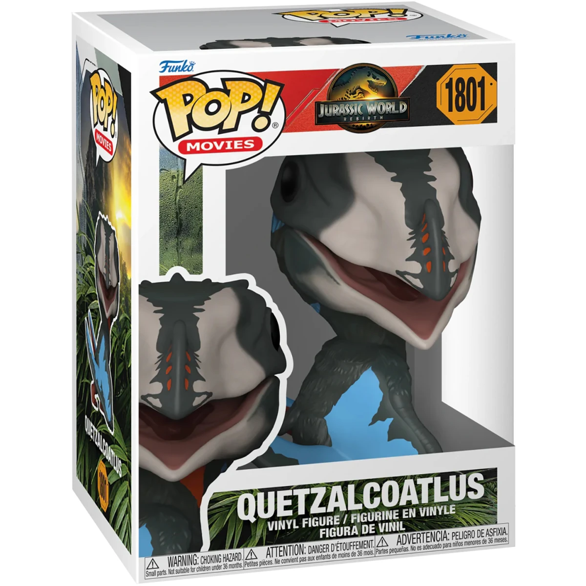Фигурка Funko POP! Movies Jurassic World Rebirth Quetzalcoatlus - 86657 - фото 2