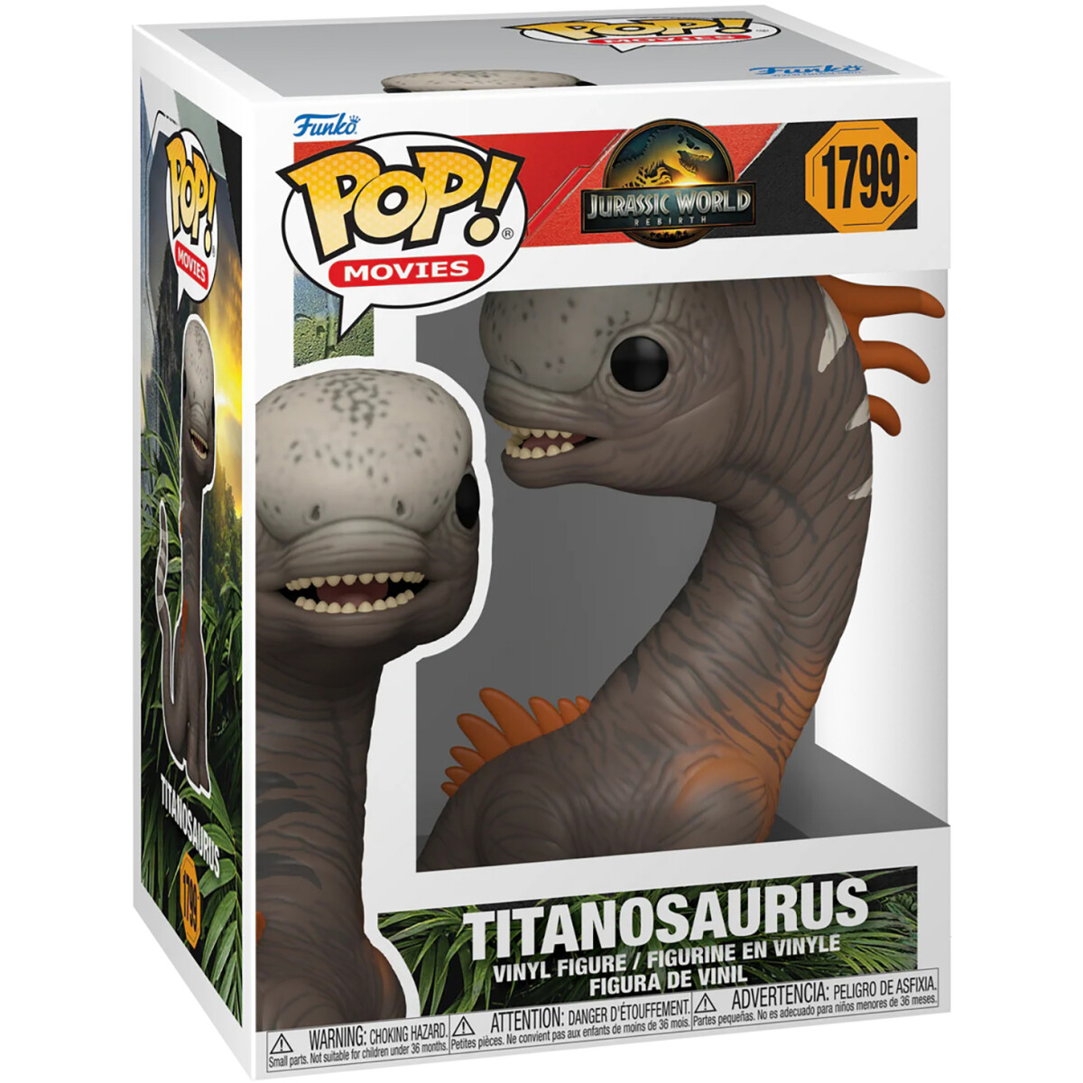 Фигурка Funko POP! Movies Jurassic World Rebirth Titanosaurus - 86660 - фото 2