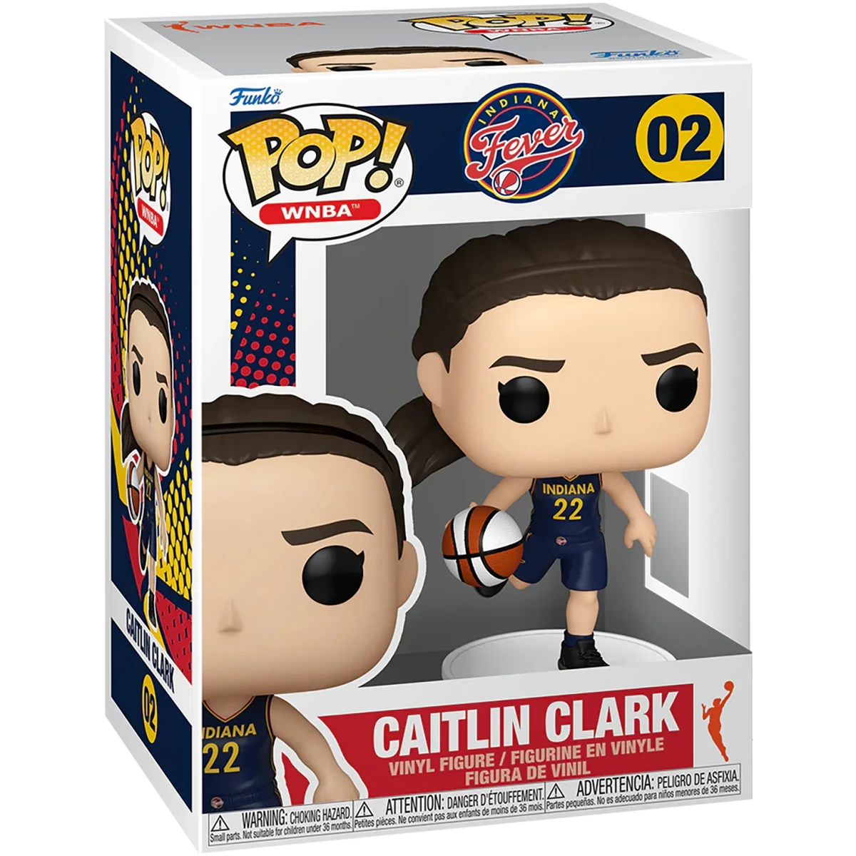 Фигурка Funko POP! WNBA Fever Caitlin Clark - 88457 - фото 2