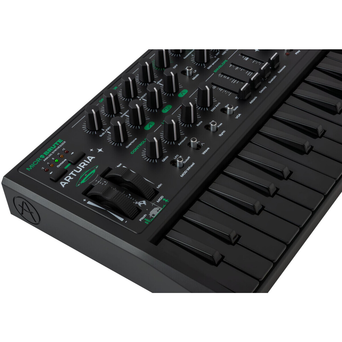 Синтезатор Arturia MicroBrute UFO Limited Edition Black - фото 6