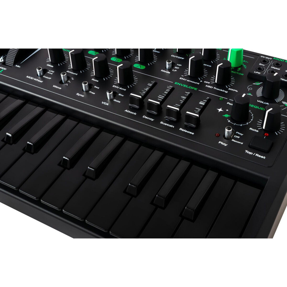Синтезатор Arturia MicroBrute UFO Limited Edition Black - фото 8