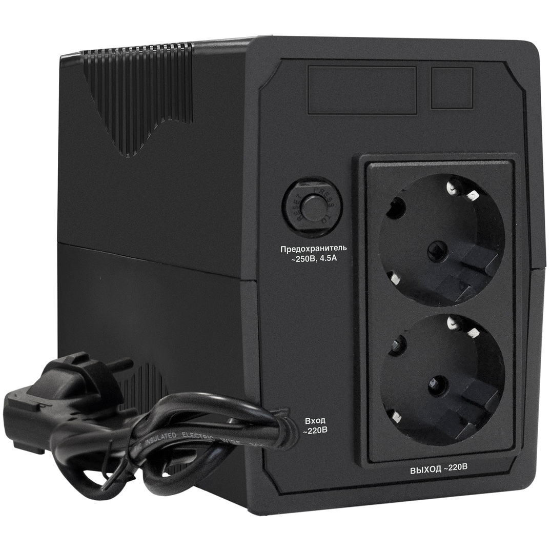ИБП ExeGate Power Back BNB-650 Black - EP276528RUS - фото 2