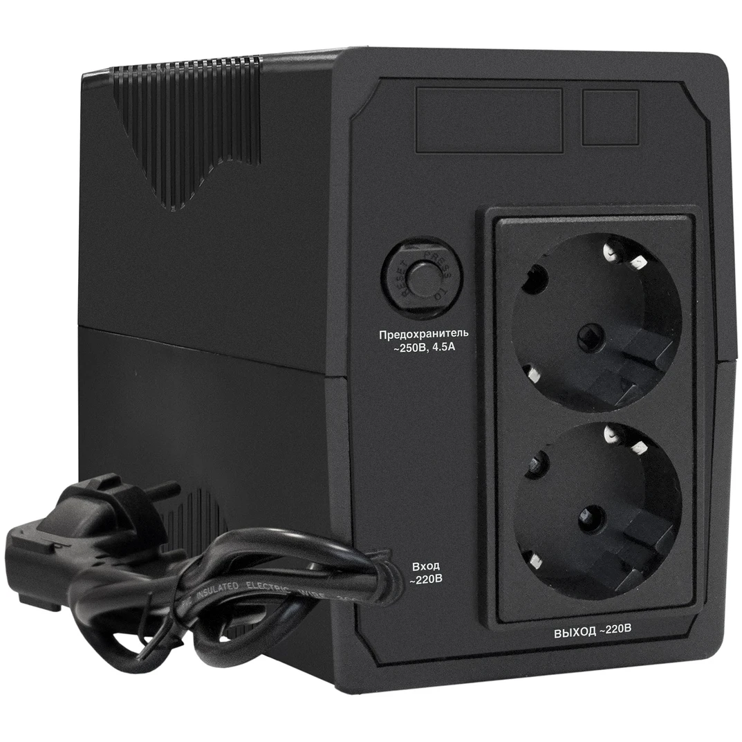 ИБП ExeGate Power Back BNB-850 LED (EURO,RJ) - EP285475RUS - фото 2