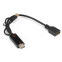 Переходник DisplayPort (F) - HDMI (M) + USB, 0.25м, ExeGate EX294714RUS - фото 2